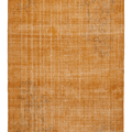 Vintage Isparta Turkish Area Rug 7x10 ft — Orange Overdyed
