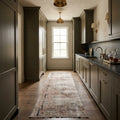 Turkish Runner Rug in a styled room