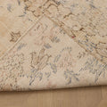 Vintage Manisa Turkish Runner Rug 2x7 ft — Beige & Gray Distressed