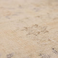 Vintage Manisa Turkish Runner Rug 2x7 ft — Beige & Gray Distressed