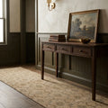 Turkish Runner Rug in a styled room