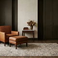 Turkish Doormat Rug in a styled room