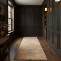 Turkish Runner Rug in a styled room
