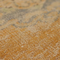 Vintage Manisa Turkish Runner Rug 2x8 ft — Orange & Gray Distressed