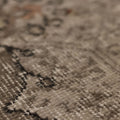 Vintage Isparta Turkish Runner Rug 2x9 ft — Beige & Gray Distressed (No. 37037)