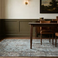 Turkish Area Rug in a styled room