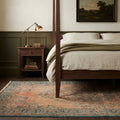 Turkish Area Rug in a styled room