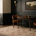 Turkish Area Rug in a styled room