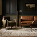 Turkish Area Rug in a styled room