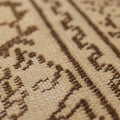 Vintage Manisa Turkish Area Rug 5x9 ft — Beige & Brown Floral (No. 37071)