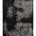 Vintage Isparta Turkish Area Rug 7x10 ft — Gray Overdyed