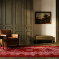 Turkish Area Rug in a styled room