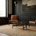 Turkish Area Rug in a styled room