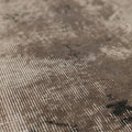 Vintage Isparta Turkish Runner Rug 2x9 ft — Brown & Gray Distressed