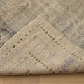 Vintage Manisa Turkish Area Rug 5x8 ft — Gray & Blue Distressed
