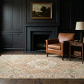Turkish Area Rug in a styled room