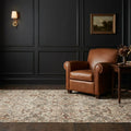 Turkish Area Rug in a styled room
