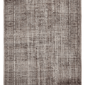 Vintage Manisa Turkish Area Rug 5x8 ft — Gray & Brown Distressed