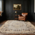 Turkish Area Rug in a styled room