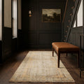 Turkish Runner Rug in a styled room