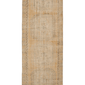 Vintage Konya Turkish Runner Rug 3x11 ft — Beige Geometric