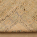 Vintage Konya Turkish Runner Rug 3x11 ft — Beige Geometric