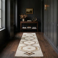 Turkish Runner Rug in a styled room