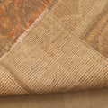 Vintage Malatya Turkish Runner Rug 1x9 ft — Beige & Brown Patchwork