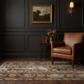 Patchwork Doormat Rug in a styled room