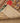 Vintage Turkish Doormat 1x3 ft — Beige & Red Patchwork