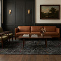 Turkish Area Rug in a styled room