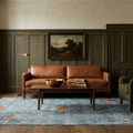 Turkish Area Rug in a styled room