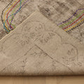 Vintage Manisa Turkish Area Rug 5x9 ft — Gray minimalist