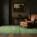 Turkish Area Rug in a styled room