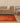 Vintage Manisa Turkish Area Rug 5x8 ft — Orange & Red Overdyed