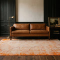 Turkish Area Rug in a styled room