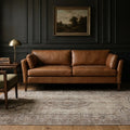 Turkish Area Rug in a styled room