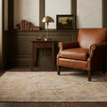 Turkish Area Rug in a styled room