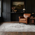 Turkish Area Rug in a styled room