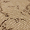 Vintage Isparta Turkish Area Rug 5x10 ft — Beige & Brown Floral