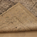 Vintage Manisa Turkish Area Rug 5x9 ft — Brown & Gray Geometric