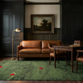 Turkish Area Rug in a styled room