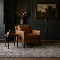 Turkish Area Rug in a styled room