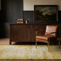 Turkish Area Rug in a styled room