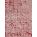 Vintage Manisa Turkish Runner Rug 2x5 ft — Red & Pink Distressed