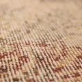 Vintage Isparta Turkish Area Rug 7x10 ft — Red & Beige Floral