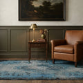 Turkish Area Rug in a styled room