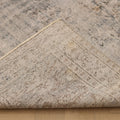 Vintage Manisa Turkish Area Rug 5x8 ft — Gray Distressed