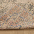 Vintage Manisa Turkish Area Rug 6x8 ft — Gray & Beige Distressed (No. 38585)