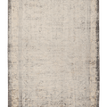 Vintage Manisa Turkish Area Rug 5x8 ft — Beige & Gray Distressed